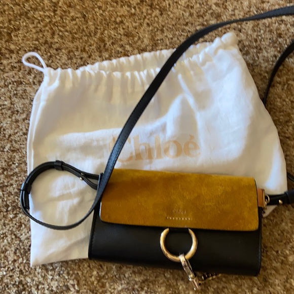 Chloe Handbags - Chloe Faye wallet on strap